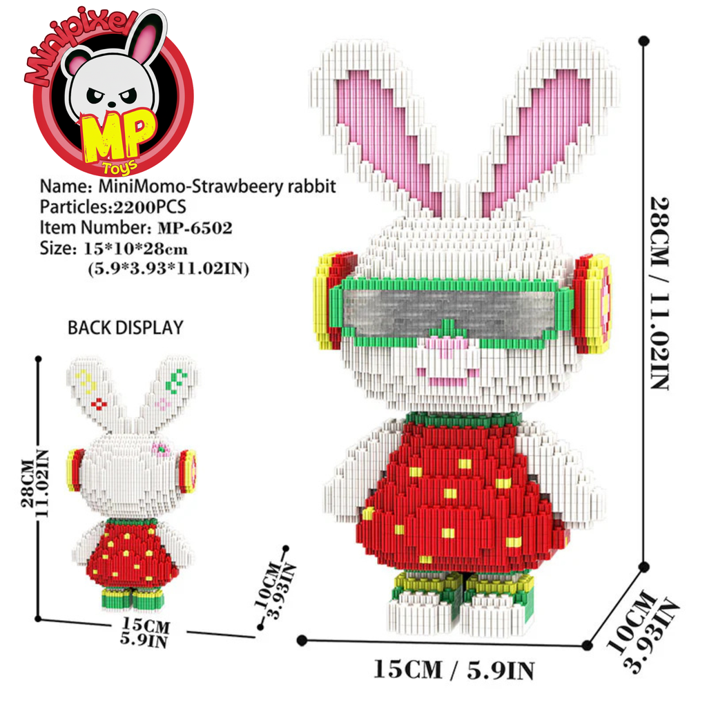 MiniMomo Strawberry M6502 (28cm)