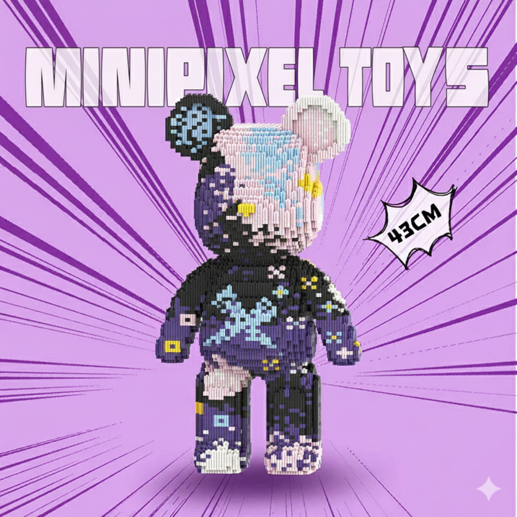 Graffiti Graffiti Purple M7129 (43cm)