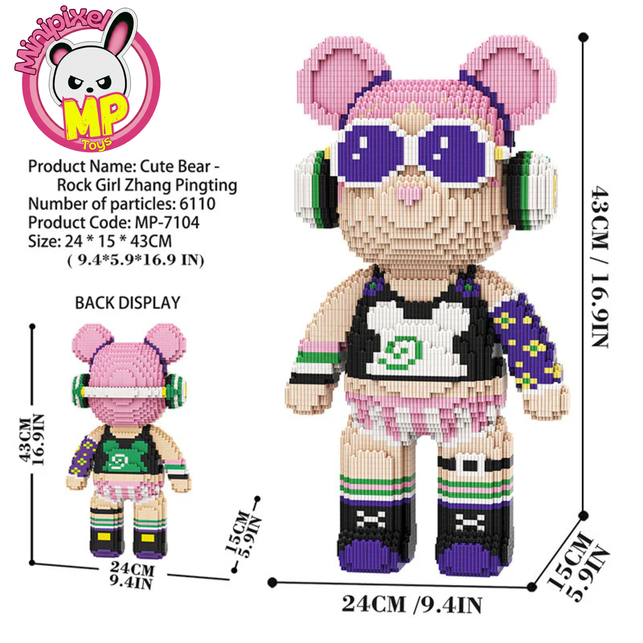 Rock Girl M7104 (43cm)