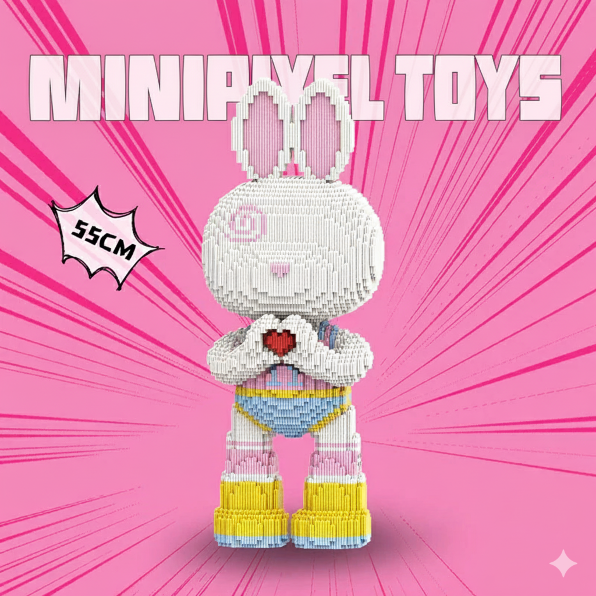 Teenage Heart Rabbit M8005 (55cm)